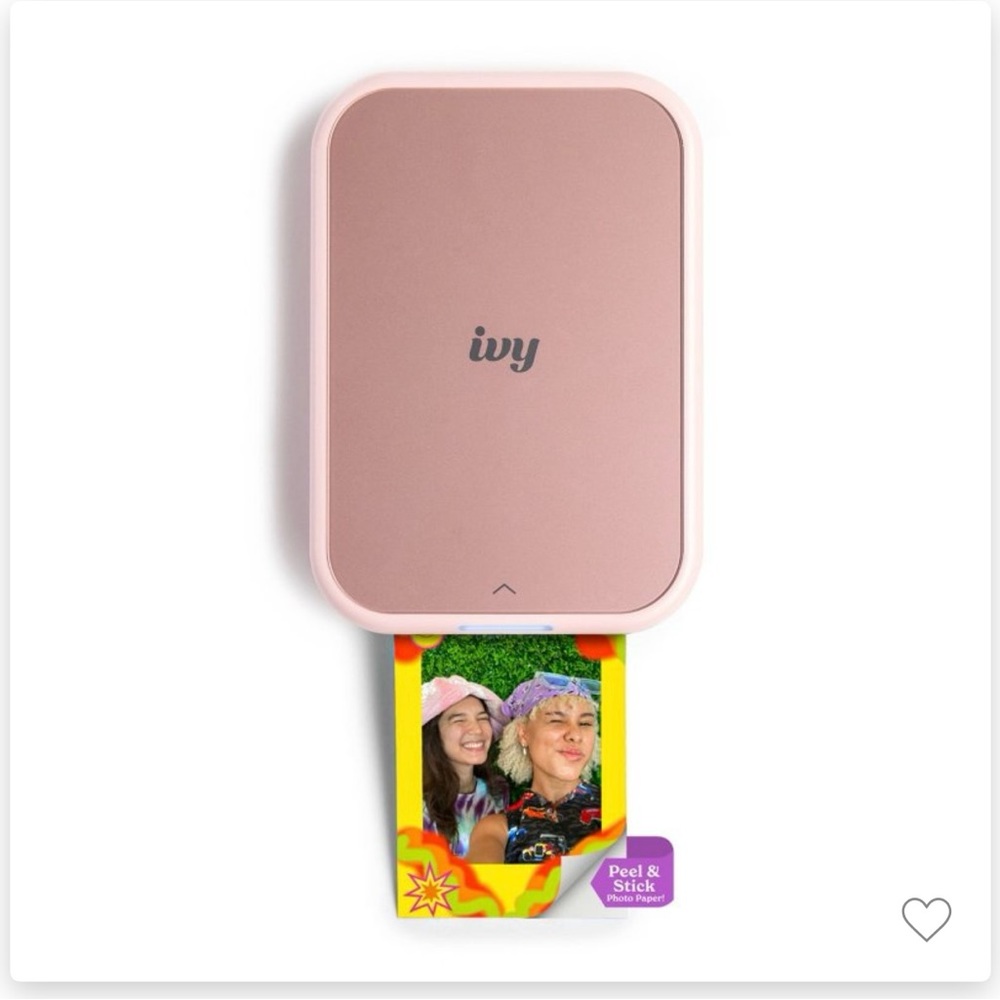 Canon Ivy 2 Mini Photo Printer in Pink